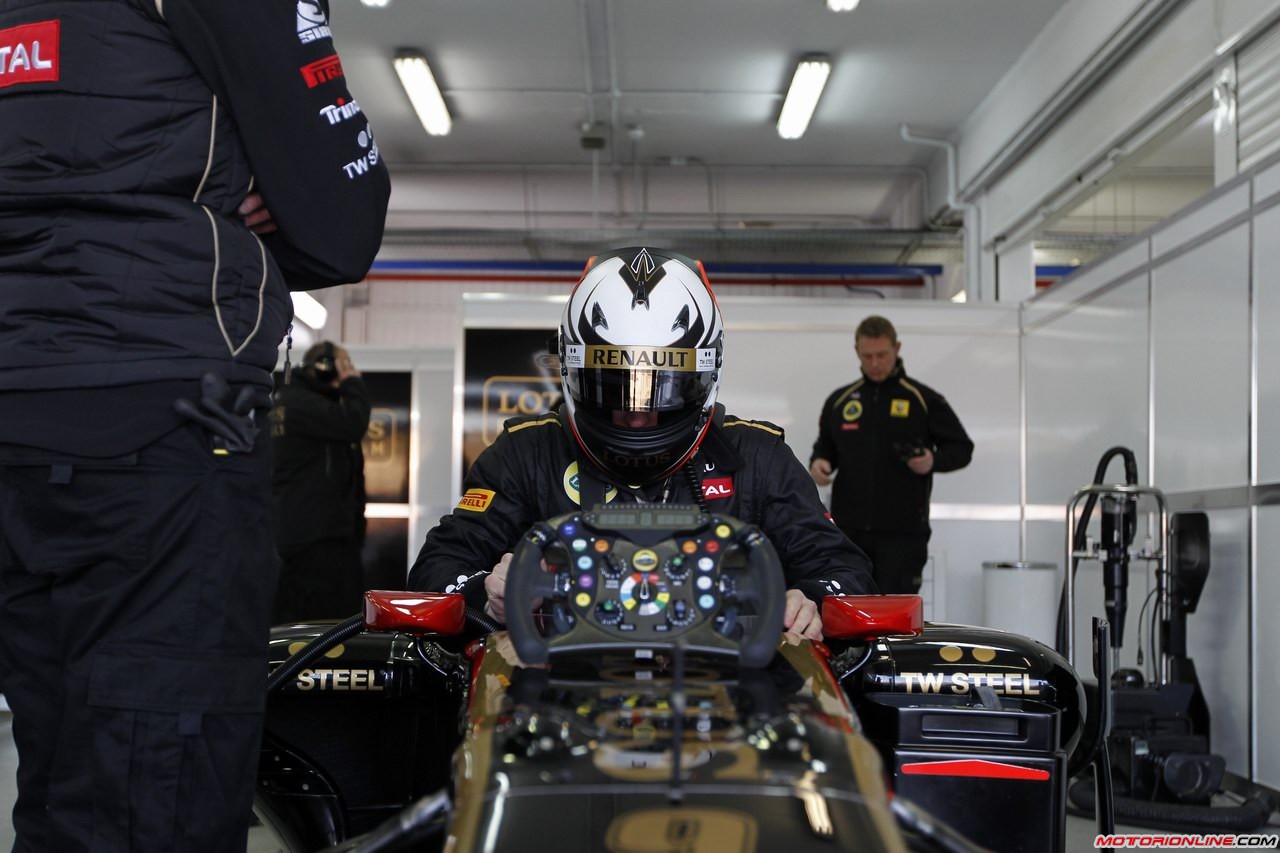 Raikkonen Test Valencia